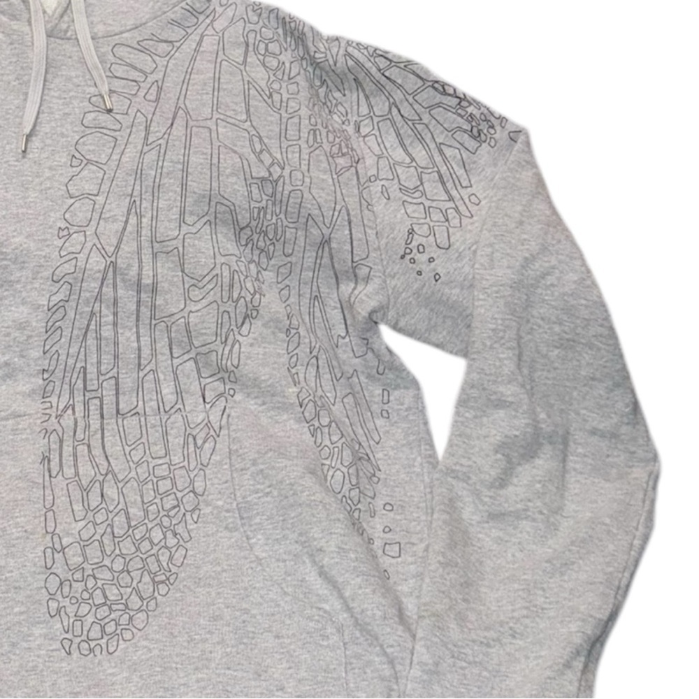 DIOR Homme x Kris Van Assche grey hoodie vintage - Picture 5 of 6